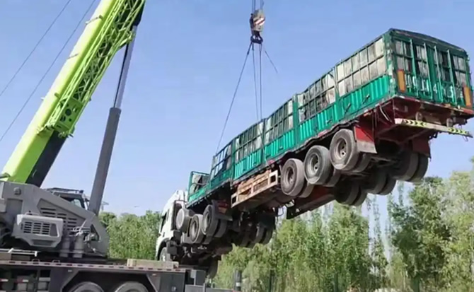 仁和区道路脱困救援案例